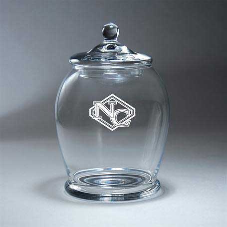 GI653 - Clear Glass BonBon Bowl with Lid