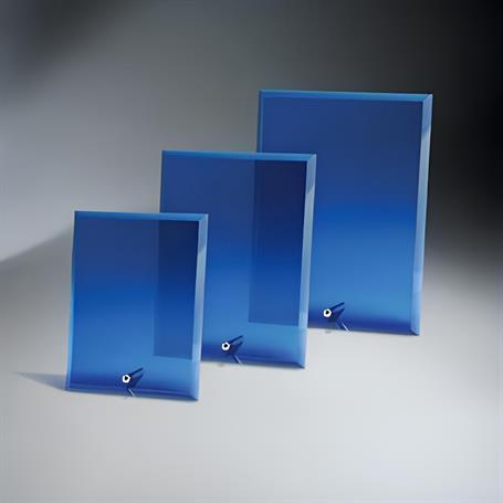 GM698 - Premium Blue Glass Tablet with Metal Stand