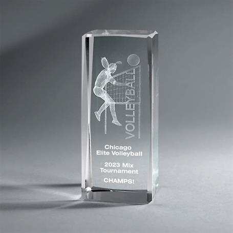 GM832P - Crystal Tower, Female Volleyball