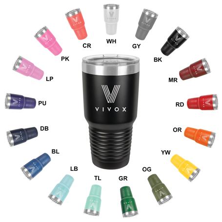 MAR600 - Polar Camel 30 oz. Ringneck Tumbler (Case Quantity Pricing)