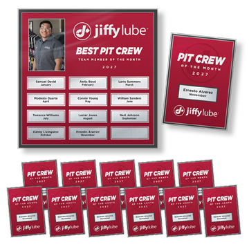 MW1003 - Metallic Window Set
1 Perpetual 12x12 Plaque, 12 Individual 5x7 Plaques