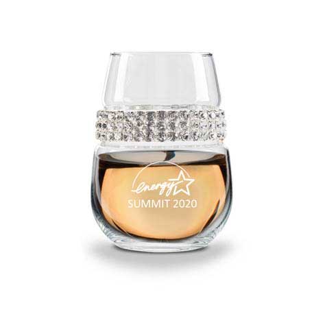 WSSL - Stemless Wine Glass Silver Bracelet