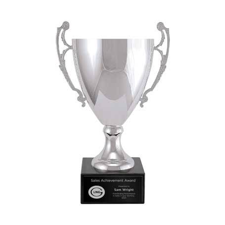 CM401AS - Metal Trophy Cup - Small, Silver