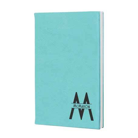 CM415TL - Leatherette Journal, Teal