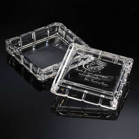 G0721 - Oxford Glass Trinket Box