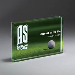 Golf Ball On Green