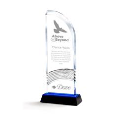 Diamond Swoop Acrylic Award