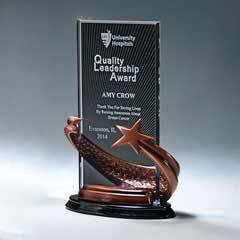 Bronze Brilliance Star Award with Ebony Background
