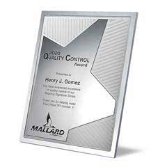 Grooved Brilliance Plaque