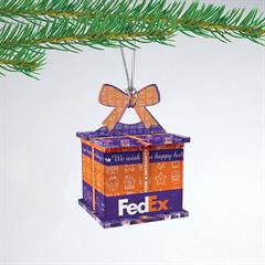 Acrylic Build A Giftbox Christmas Ornament