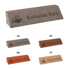 Leatherette Name Bar