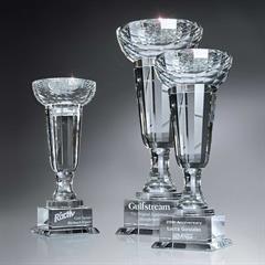 Crystal Cup Shaped Trophy