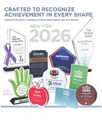 New Glass, Crystal and Acrylic Awards