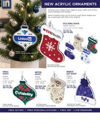 New Acrylic Ornament Flyer